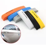 4 Car Door Protector Guard Strip Scratch Protector Car Rubber Bumper Stickers Auto (New)