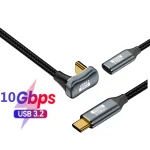 USB C Cable U Shape 5A PD 100W Usb3.2 Gen2 Type C Fast (New)