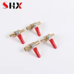 46026 6mm 8mm 10mm12mm Ball Faucet Shutoff Ball Valve Hose Barb Inline Water (New)