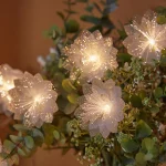 2 3M LED Fiber Optic Fairy Light Battery operated Garland Christmas Decoration Party Years (New)