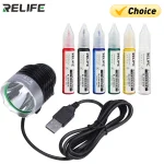 RELIFE RL-014 Mobile Phone UV Glue Curing Lamp LED UV (New)