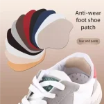 6 Pieces of Ultra Thin Self Adhesive Heel Repair Patches for Sports Shoes, Anti Wear Patches (New)