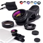 3in1 Fisheye Wide Angle Micro Camera Lens iPhone Xiaomi (New)