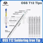 OSS T12 T12-X Plus Soldering Tip BLS/BJS/SKUS/KU/SUK/LS/ILS T12 Series (New)