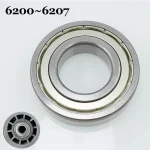 High Speed Bearing Z 6200 6201 6202 6203 6204 6205 Precision Deep Groove (New)