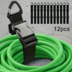 Adjustable Extension Cord Holder Organizer with Triangle Clips for Garage Organization and Storage (New)