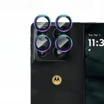 Rear Camera Protectors Glass Motorola Moto Razr Fold Metal (New)