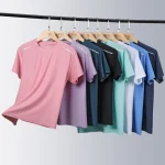 Women Running T Shirt Reflective High Elastic Breathable Running Sports T Shirt Summer Quick Drying Ice (New)