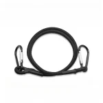 30 60 90 120 150CM Stretch Elastic Ropes 8MM Bungee Cords With Hooks Lightweight Bikes Tie Car (New)