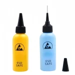 60mL ESD Alcohol Bottle Dispenser with Stainless Steel Needle Anti static Glue Dropper for (New)