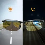Men Night Vision Glasses for Driving Yellow Glasses  Frame Sunglasses Outdoor Glasses (New)