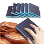 6 Sanding Sponge 60 320 Grit Washable and Reusable Wet Dry Sanding Blocks for (New)