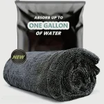 Car microfiber towels, large sized and highly absorbent car cleaning cloths, efficient cleaning rags (New)