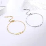 Skyrim Israel Palestine Map Bracelets on Hand Stainless Steel Country Geography Men Womens (New)