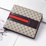 Style Multi Card Slot Leather Wallet for Men Hand Woven Fashion Simple (New)