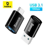Baseus USB 3.1 Adapter OTG Type C to USB Adapter Female Converter For (New)