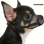 Mesh Muzzle For Short Snout And Small Medium Dogs Anti Biting, Focus On Brachycephalic (New)