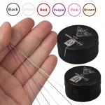 10 20M Microblading Mapping String Eyebrow Pre Inked Thread Mapping Brows Marker Line White Permanent (New)