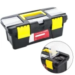 10Inch Hardware Toolbox Set Multi Functional Professional Screws Wood Work Organizer Box Electrician Carpenter (New)