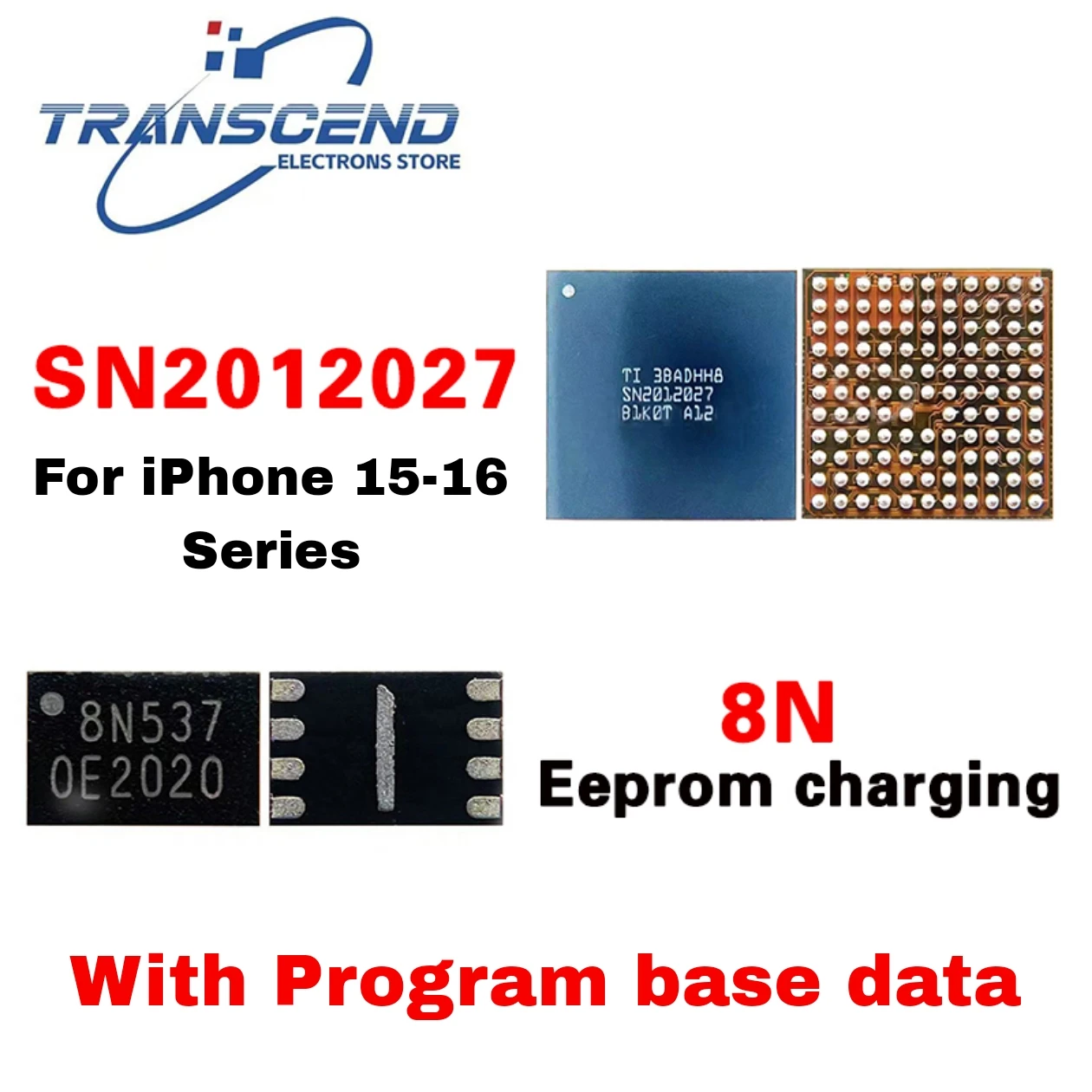 S17a883c108004ae9b6c66b144c08749f4 1-5PCS U2 SN2012027 8N Q4EE Eeprom Charging IC Set For iPhone 15 16 15Pro Pro Max Plus With Program Base Data (New) - Image 1