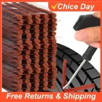 Tire Repair Strips Tubeless Rubber Stiring Glue Seals for Car Motorcycle Tyre Puncture (New)