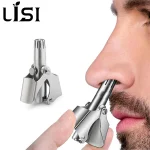 LISI Washable Portable Manual Nose Hair Trimmer for Men & Women Waterproof Stainless (New)