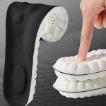 Insoles High Elasticity Latex Sport Soft Shoe Pads Arch Support Orthotic Insoles Breathable (New)