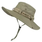 Summer wide brimmed Panama fishermans hat, outdoor UV protective sun hat. Fishermans hat, beach sun (New)