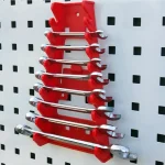 Plastic Wrench Rack Organizer Wall Mounted Tray Sockets Storage Tools Rack Sorter Standard (New)