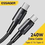 Essager PD 240W Super Fast Charging Cables Type C To (New)