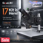 Qianli 6558 Gorilla Industrial Trinocular Microscope 6.5X-58X Zoom Electron Microscope (New)