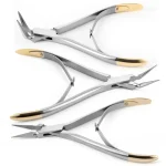 Dental Residual Root Extraction Forceps   Root Tip Fragment Removal Pliers, Straight Curved Atraumatic (New)