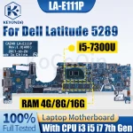 LA-E111P Dell Latitude 5289 7389 Notebook Mainboard 04T8FJ 0PTJYM (New)