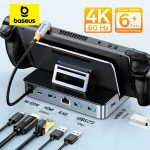 Baseus USB C Docking Station for Steam Deck Nintend Switch Game Type C (New)