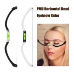 Semi Permanent Eyebrow Positioning Metal String Mark Ruler Microblading Horizontal Tattoo Bead Mapping Ruler (New)