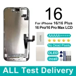 OLED iPhone 16 LCD Screen 16 Pro Max Display (New)