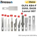 BSD No.16 4A 11 Scalpel Knife Blades Engraving Non-Slip (New)