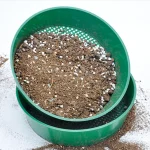 Plastic Soil Sieve Filter Mesh for Soil Stone Sifting Filtration Home Garden Flower (New)