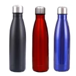 500 750ml Stainless Steel Thermos Cup Double wall Thermal Insulation Vacuum Flasks Bottle Insulated Coffee (New)