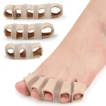 1 Silicone Toe Separator Hallux Valgus Corrector Spacer Spreader Finger Corrector Thumb Bunion (New)