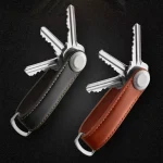 Car Key Pouch Bag Case Wallet Holder Chain Key Wallet Ring Collector Housekeeper (New)