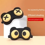 Cute Eye Mask Sleep Soothing Eye Fatigue Warm Compress Wear Comfortable Children And (New)