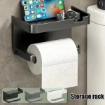 Toilet Paper Holder Plastic Storage Rack Kitchen Towel Placement Of Seasoning Bottles Bathroom (New)