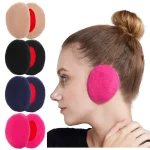 Men Women Kids Winter Fleece Ear Cover Bandless Ear Warmers Earmuffs Soft Thick (New)