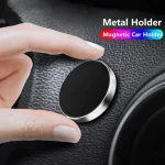 Magnetic Car Phone Holder Stand In Car for IPhone Samsung Huawei Magnet Mount (New)