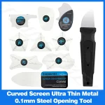 Ultra Thin 0.1mm Flexible Stainless Steel Pry Bar Crowbar Removal (New)