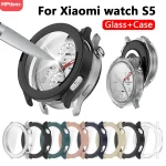PC Case Glass Xiaomi Watch S5 Smart Screen Protector Anti-scratch (New)