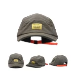 Fashion 5 Panel Baseball Cap Snapback Caps Quick drying Flat brimmed Hat for Men Women (New)