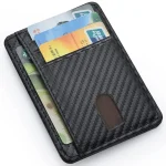 Mens Slim Thin Minimalist Front Pocket Wallets Men Anti Rfid Blocking Protected Magic (New)