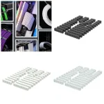 Computer Cable Organizing Holder Set 34PCS Acrylic Cable Organize Holder (New)